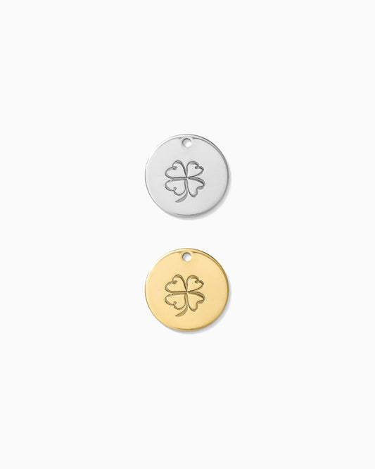 12.7mm Four Leaf Clover Pendant, CH138