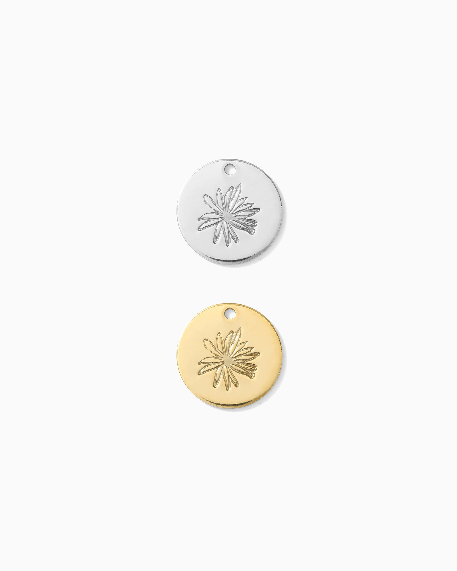 12.7mm Sunflower Pendant, CH144
