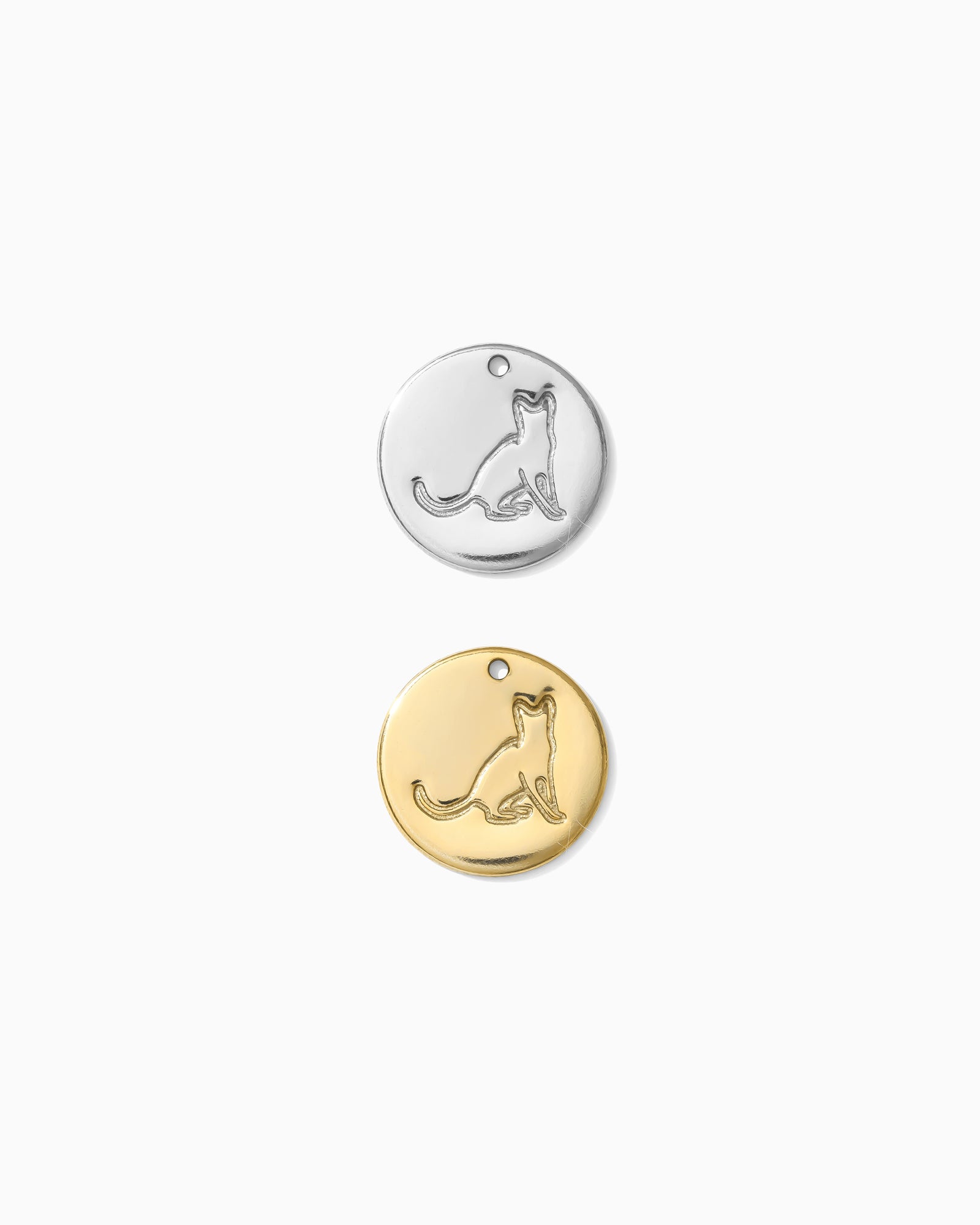 12.7mm Cat Pendant, CH145