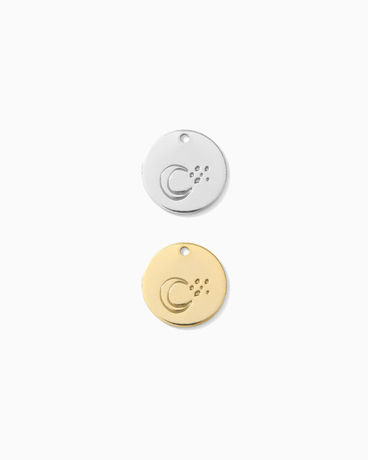 12.7mm Moon & Stars Pendant, CH150