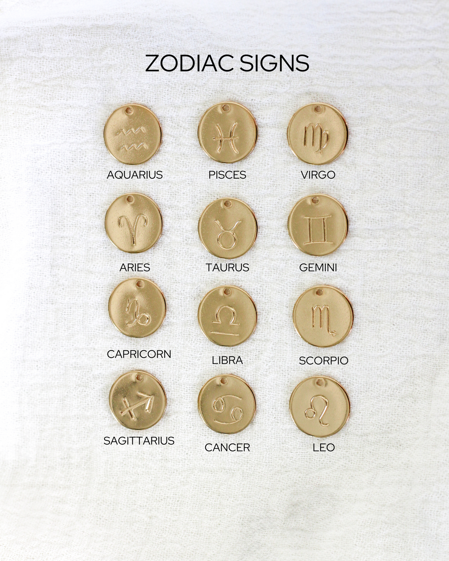 Zodiac Pendant, CH161