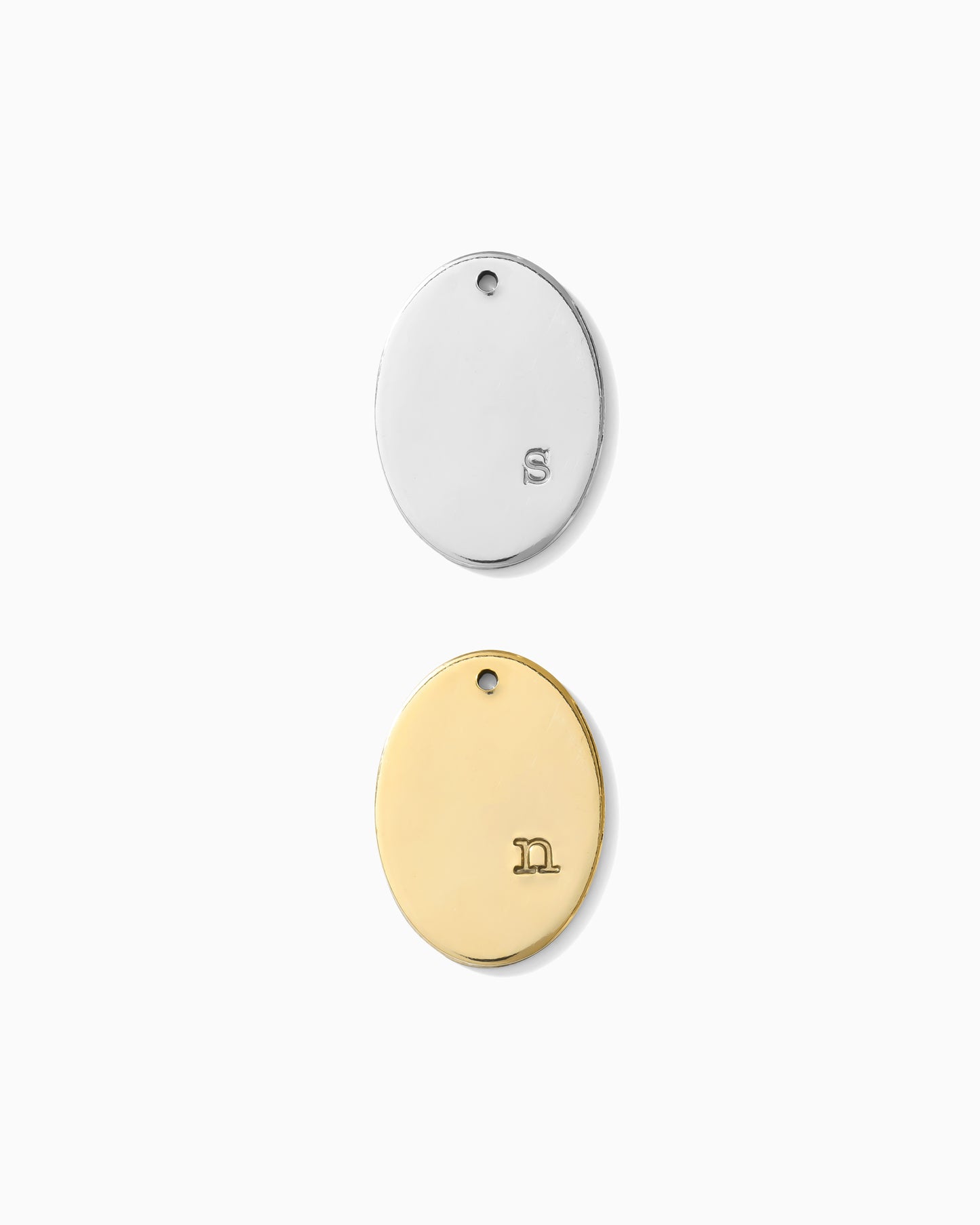 18x13mm Letter Oval Charm, CH209