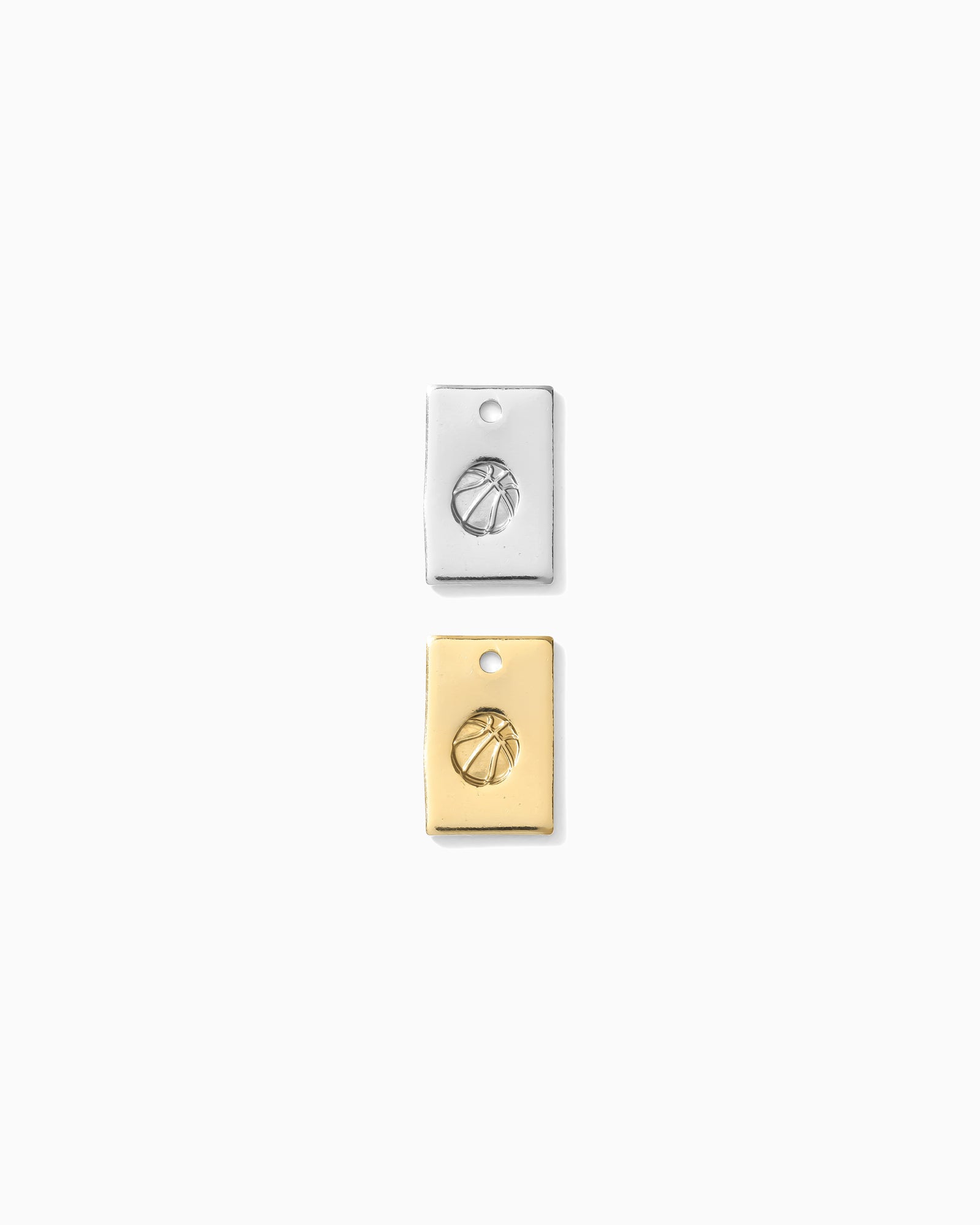 Basketball Rectangle Charm, CH266