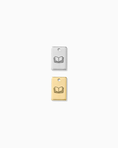 Book Rectangle Charm, CH266