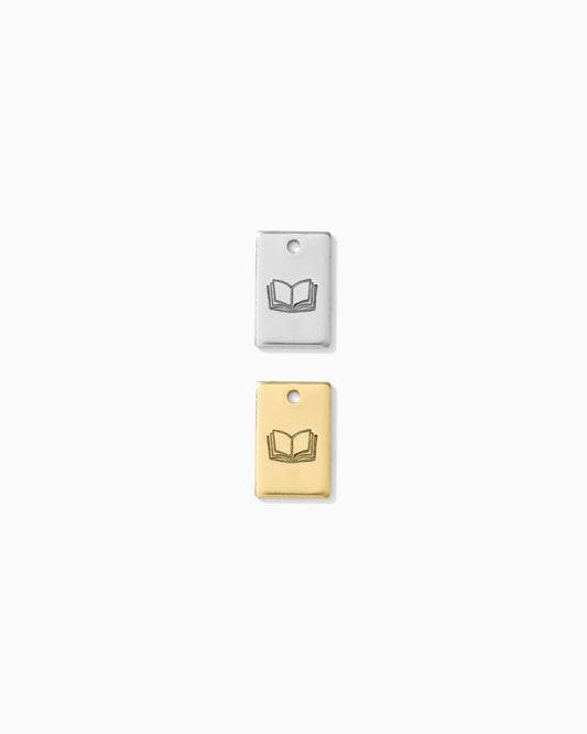 Book Rectangle Charm, CH266