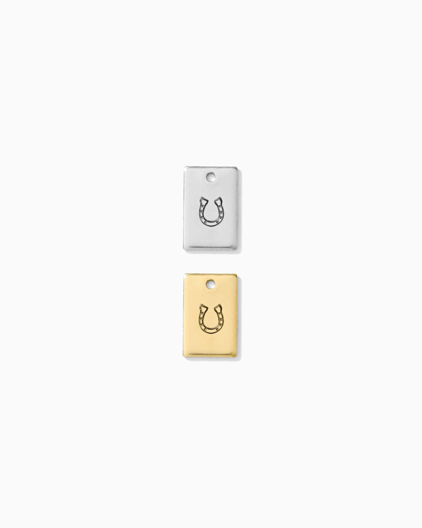 Horseshoe Rectangle Charm, CH266