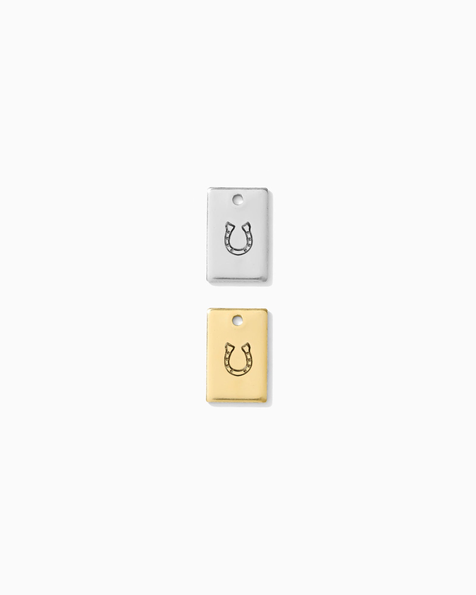 Horseshoe Rectangle Charm, CH266