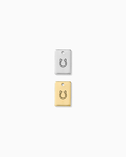 Horseshoe Rectangle Charm, CH266