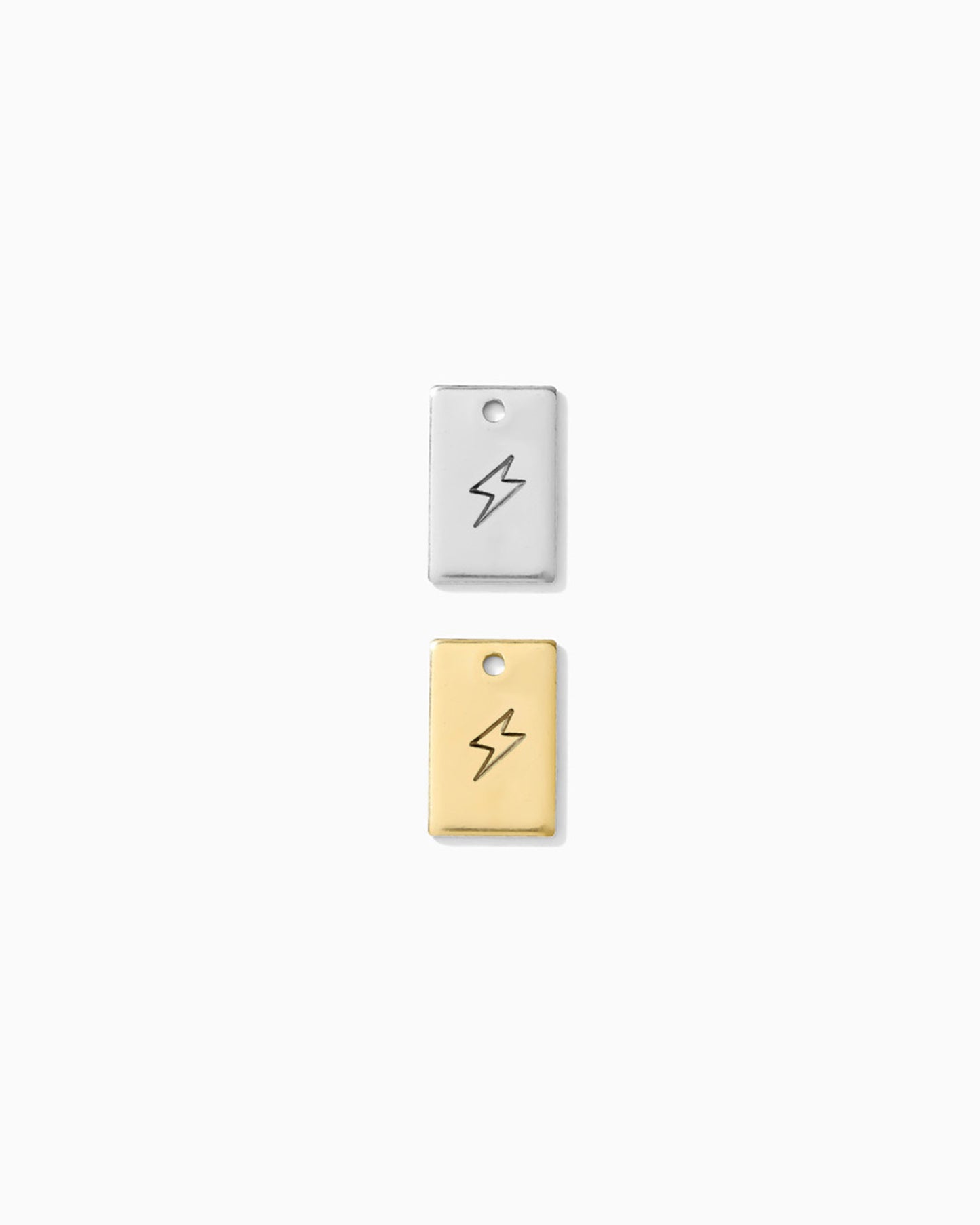 Lightning Bolt  Rectangle Charm, CH266