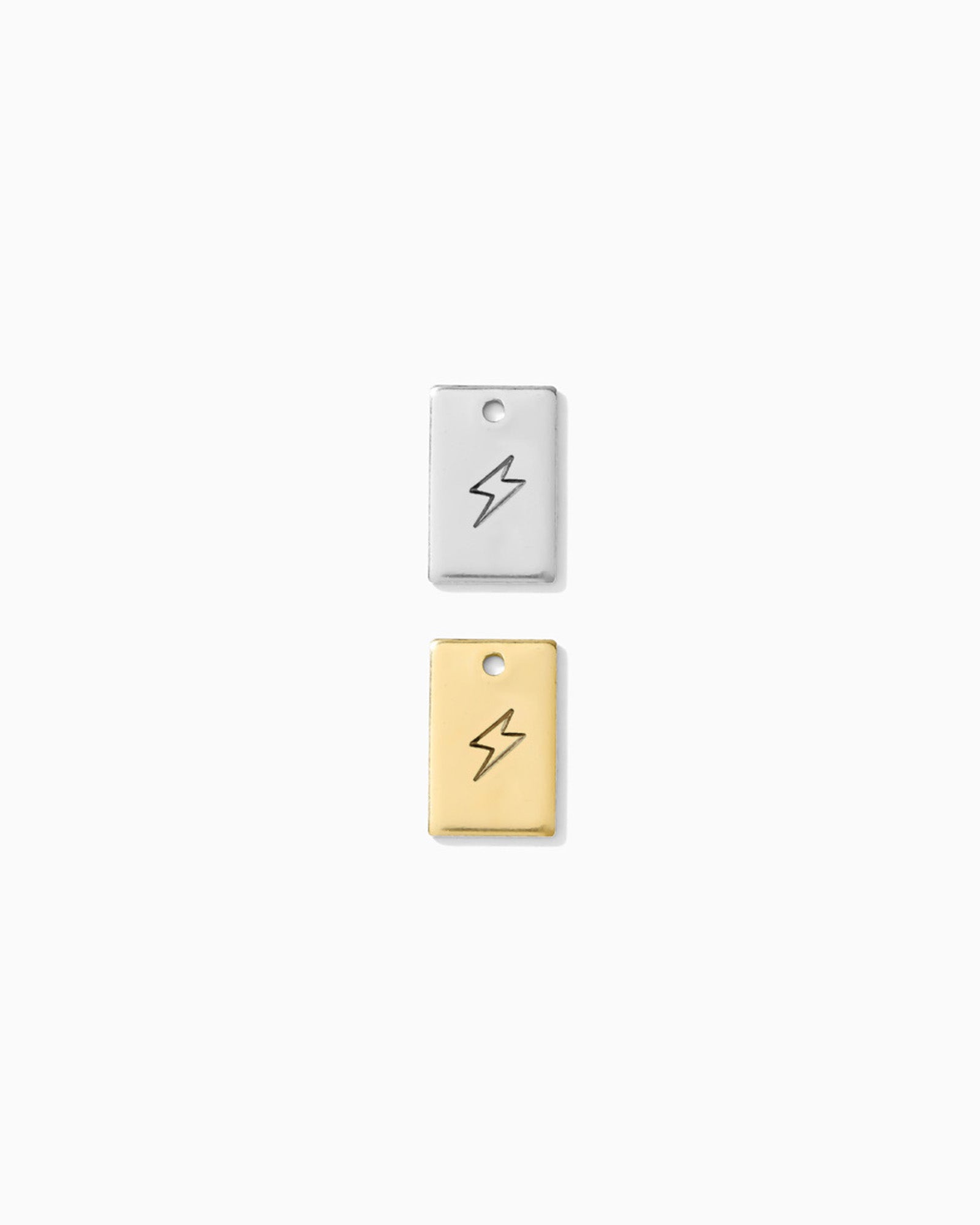 Lightning Bolt  Rectangle Charm, CH266