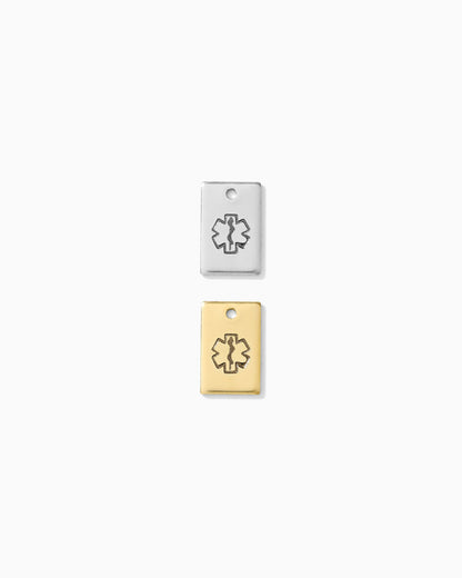 Medical Alert  Rectangle Charm, CH266