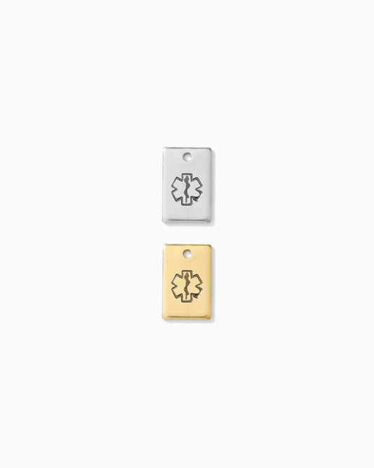 Medical Alert  Rectangle Charm, CH266