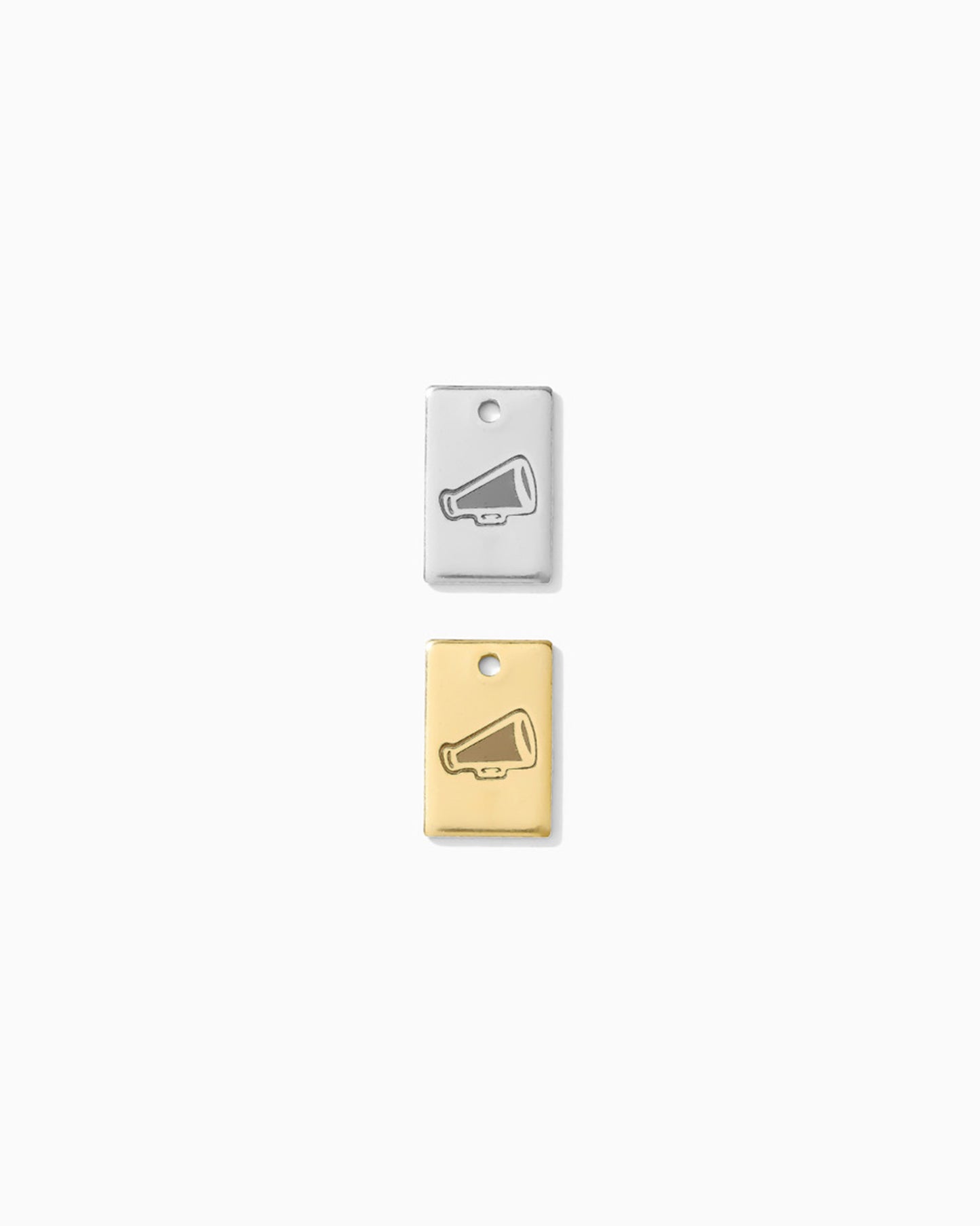 Megaphone Rectangle Charm, CH266