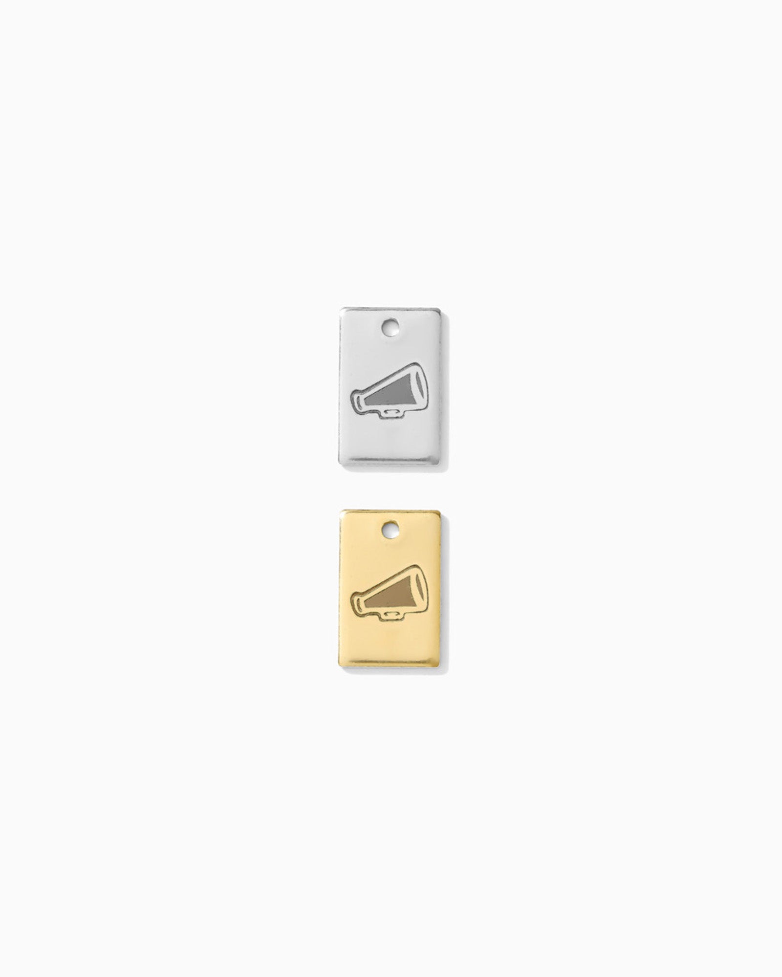 Megaphone Rectangle Charm, CH266