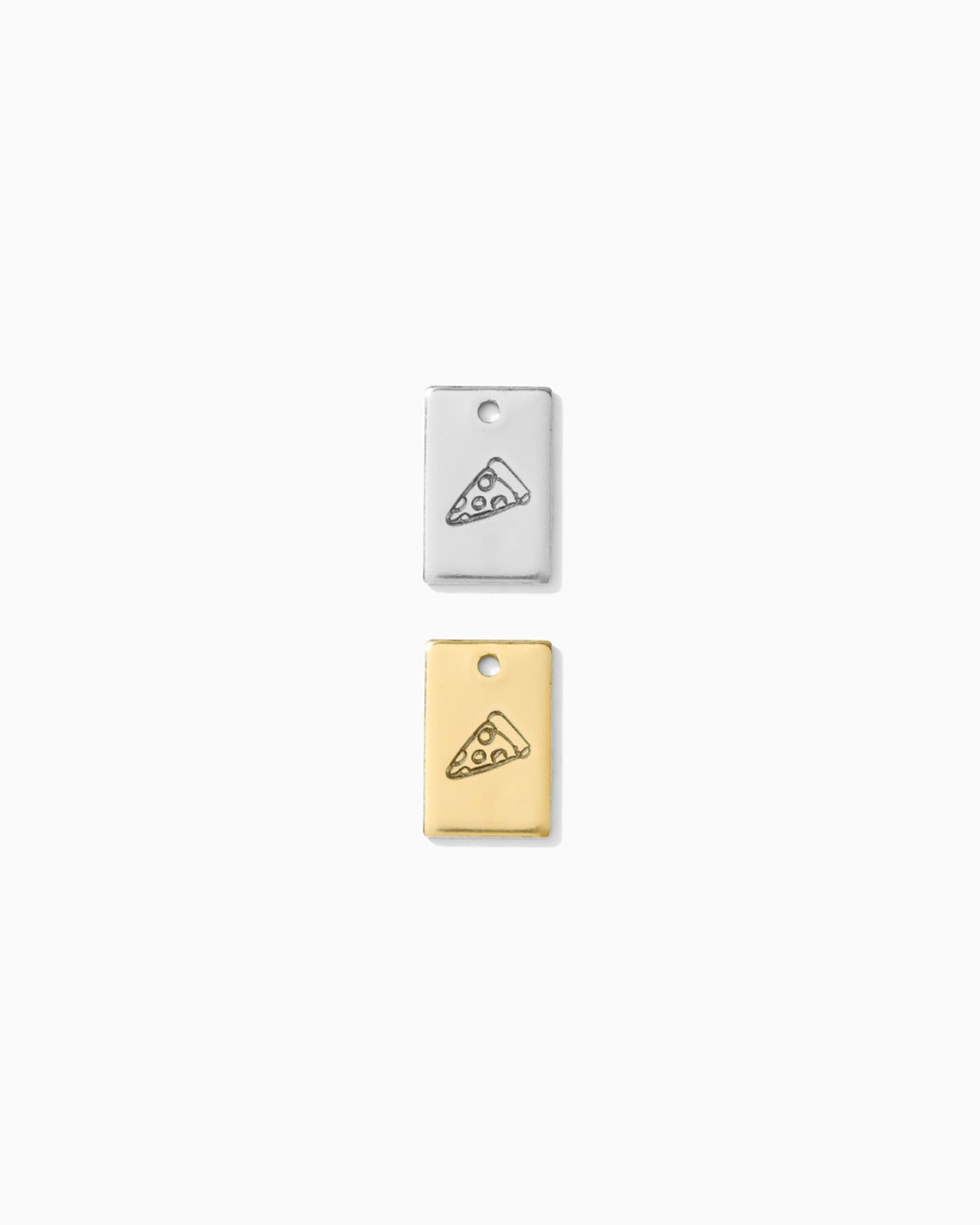 Pizza Rectangle Charm, CH266