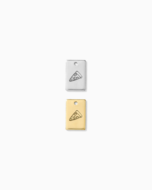 Pizza Rectangle Charm, CH266