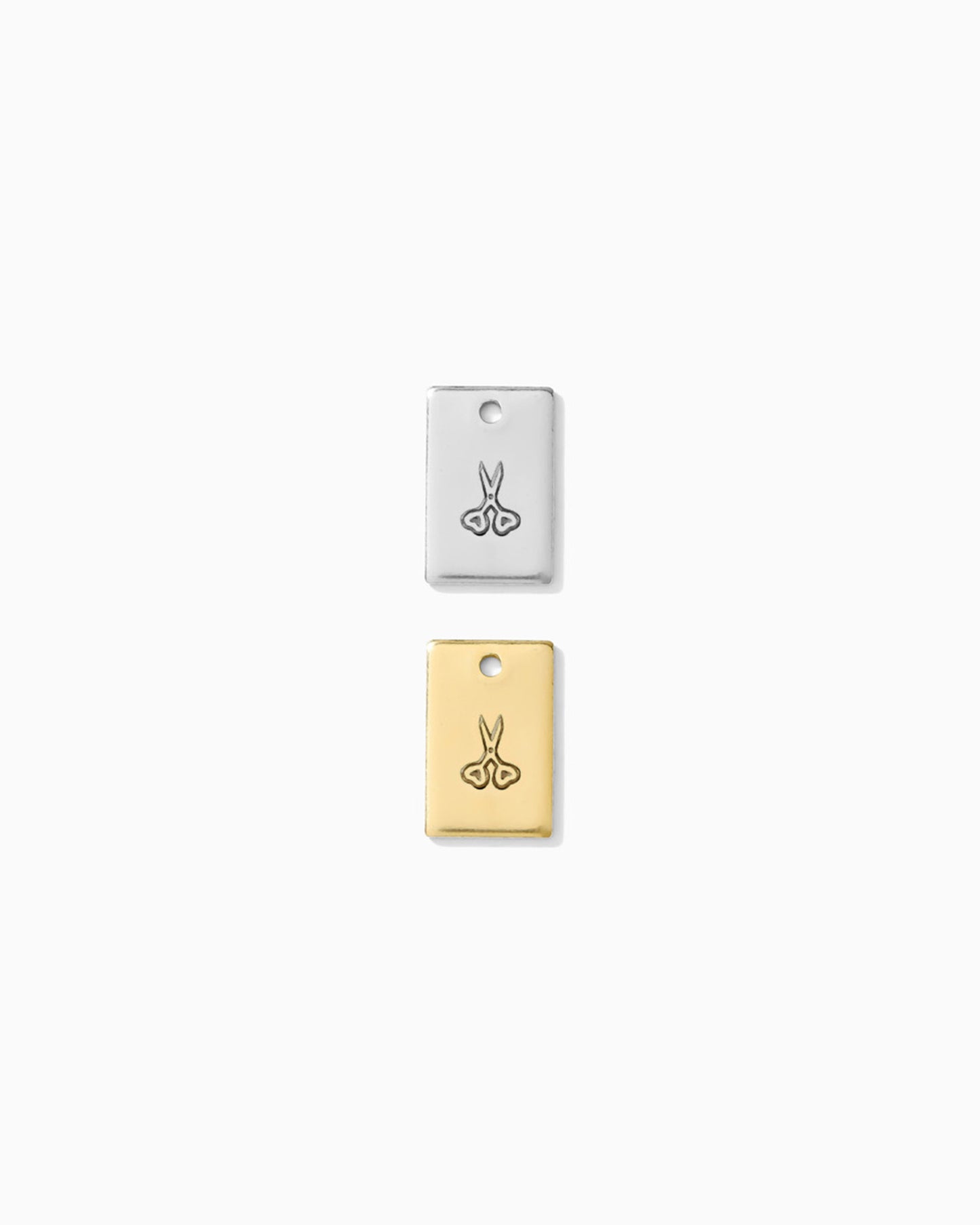 Scissors Rectangle Charm, CH266