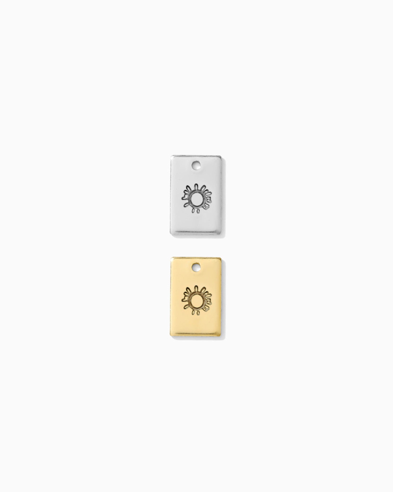 Sun Rectangle Charm, CH266