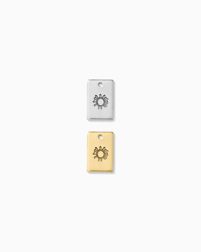 Sun Rectangle Charm, CH266