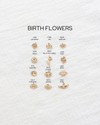 Birth Flower Connector, CN403-CN414