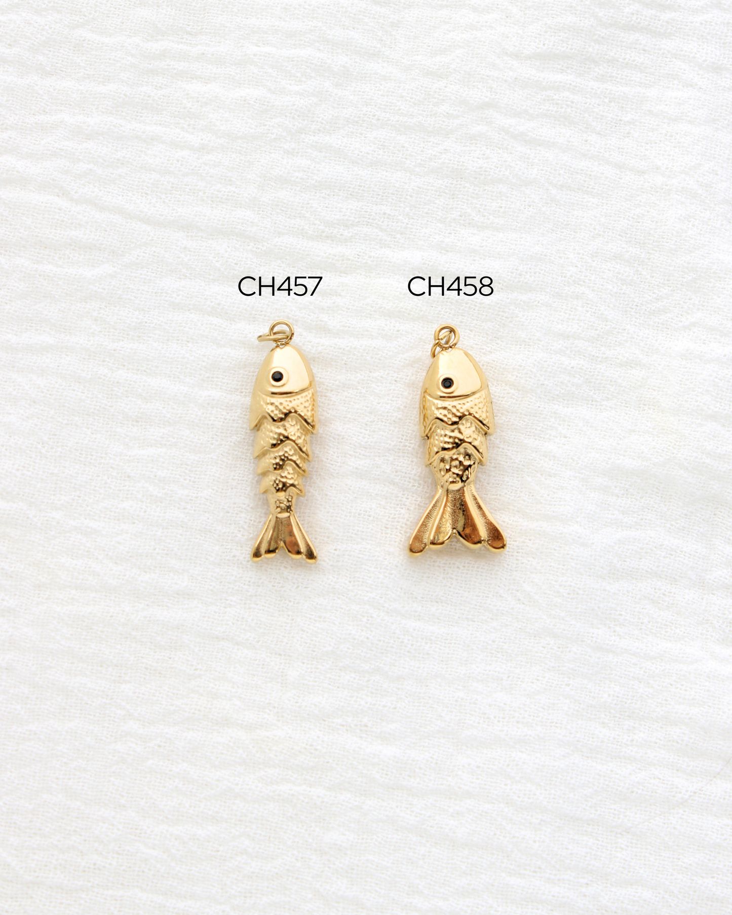 27mm Fish PVD Charm, CH458