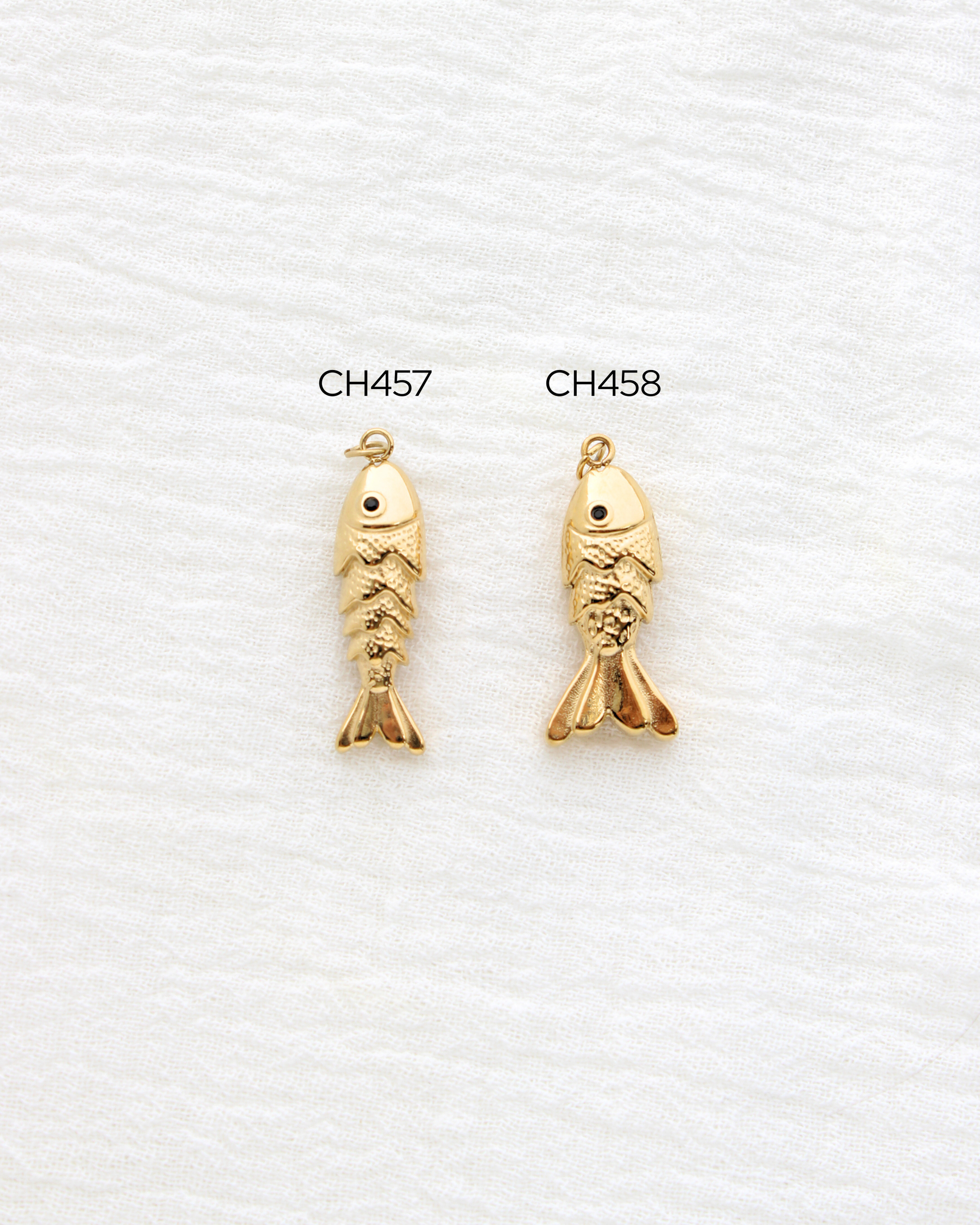 27mm Fish PVD Charm, CH458