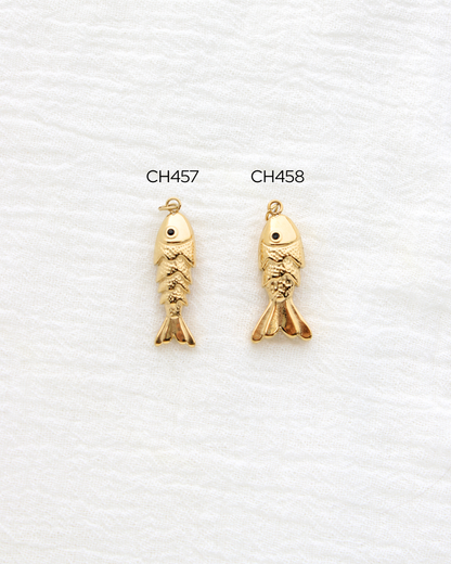 27mm Fish PVD Charm, CH458