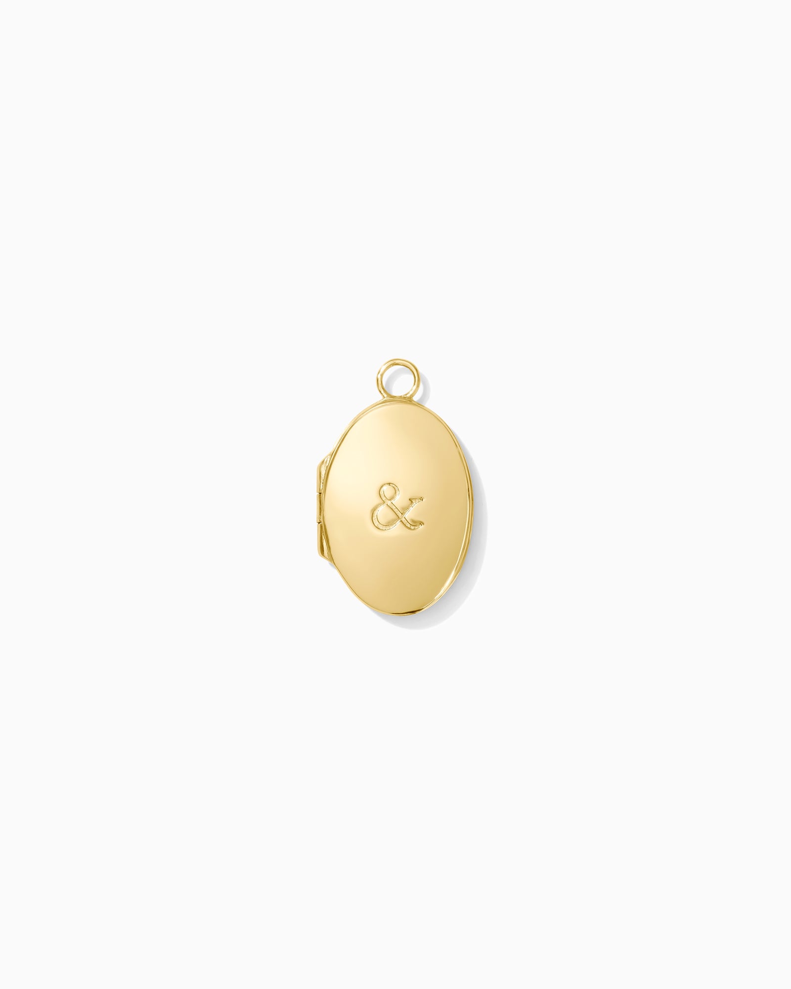 Ampersand Locket Charm, CH298