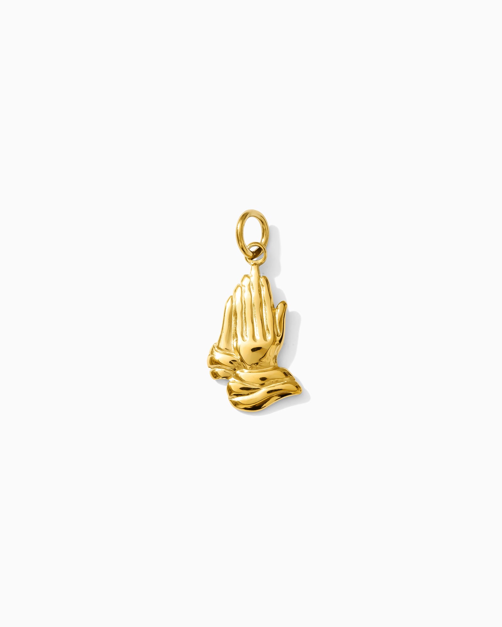 21mm Praying Hands PVD Charm, CH377