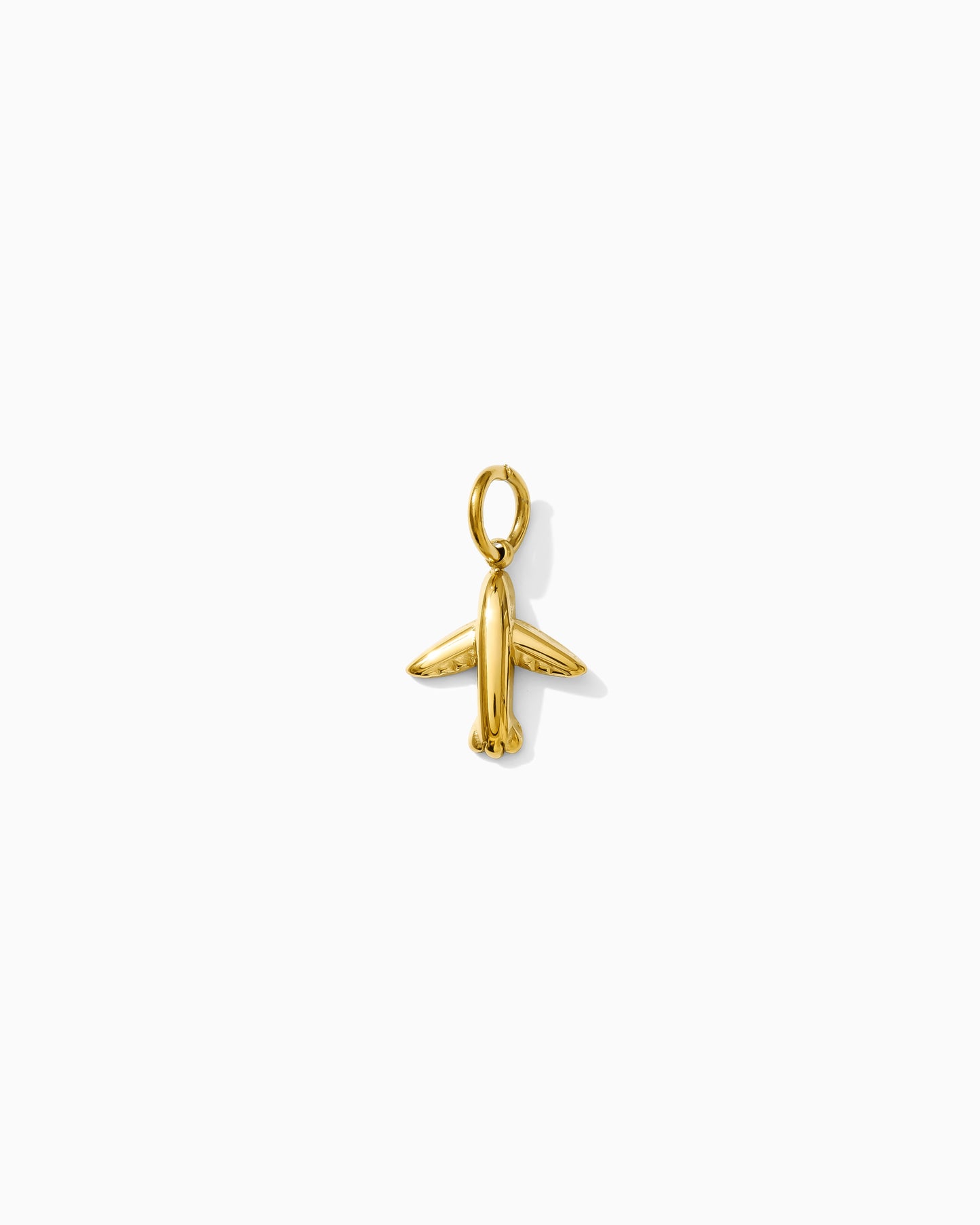 14mm Airplane PVD Charm, CH386