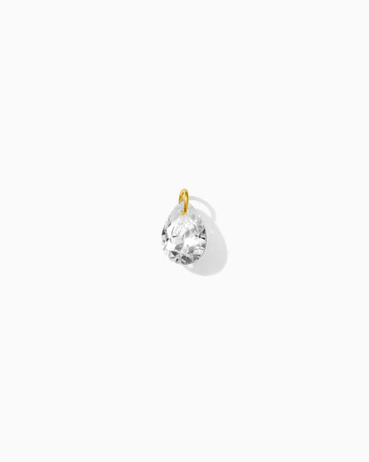 6mm Teardrop PVD Charm, CH401