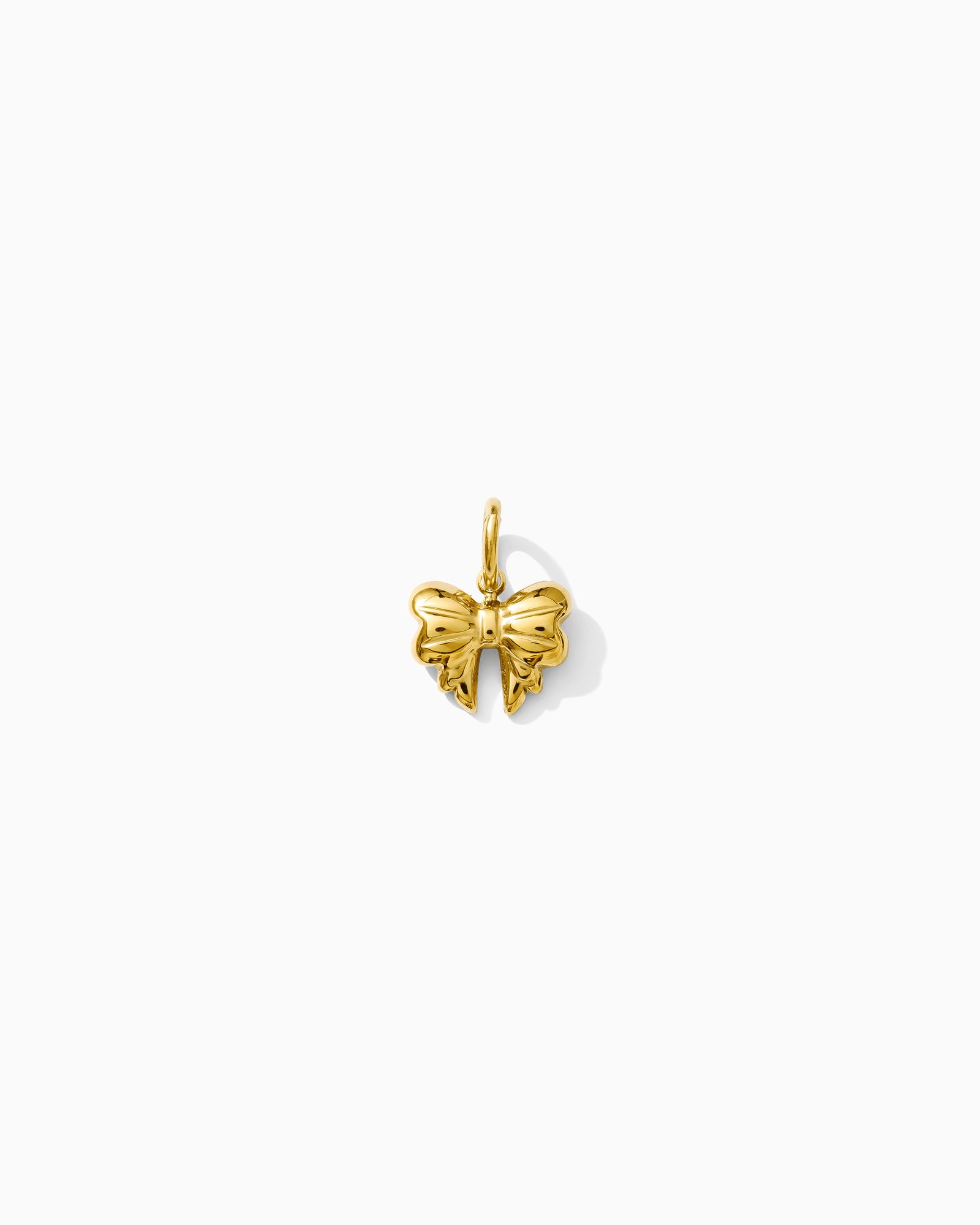 9mm Mini Bow PVD Charm, CH421