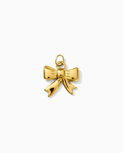 17mm Bow PVD Charm, CH422
