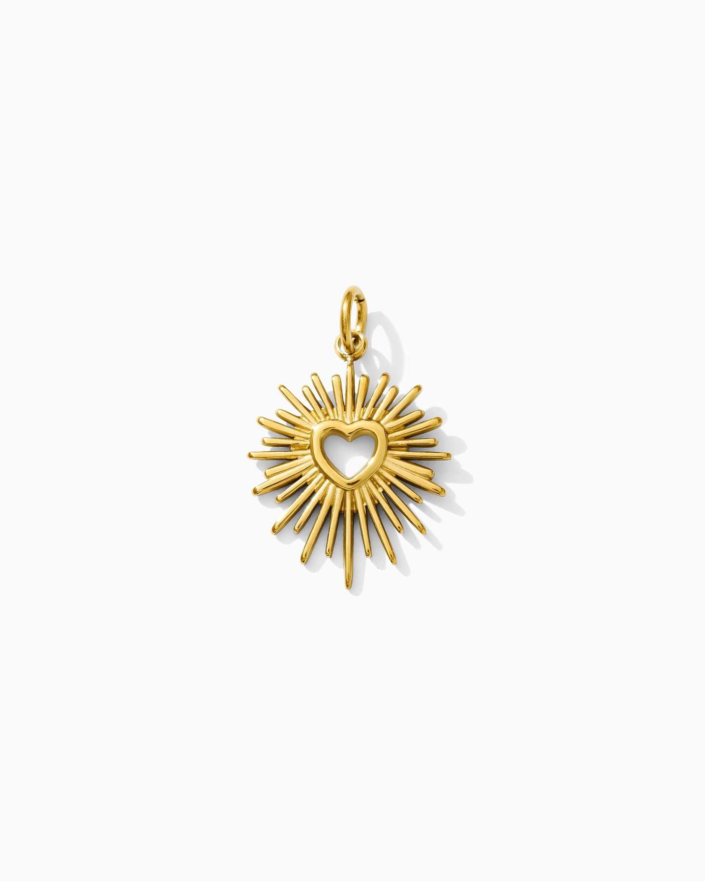 23mm Bursting Heart PVD Charm, CH427