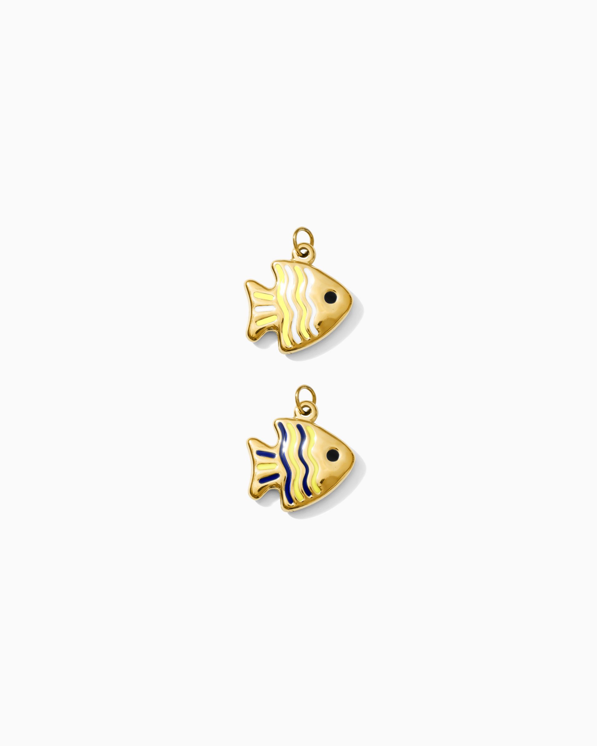 15mm Tropical Fish PVD Charm, CH443