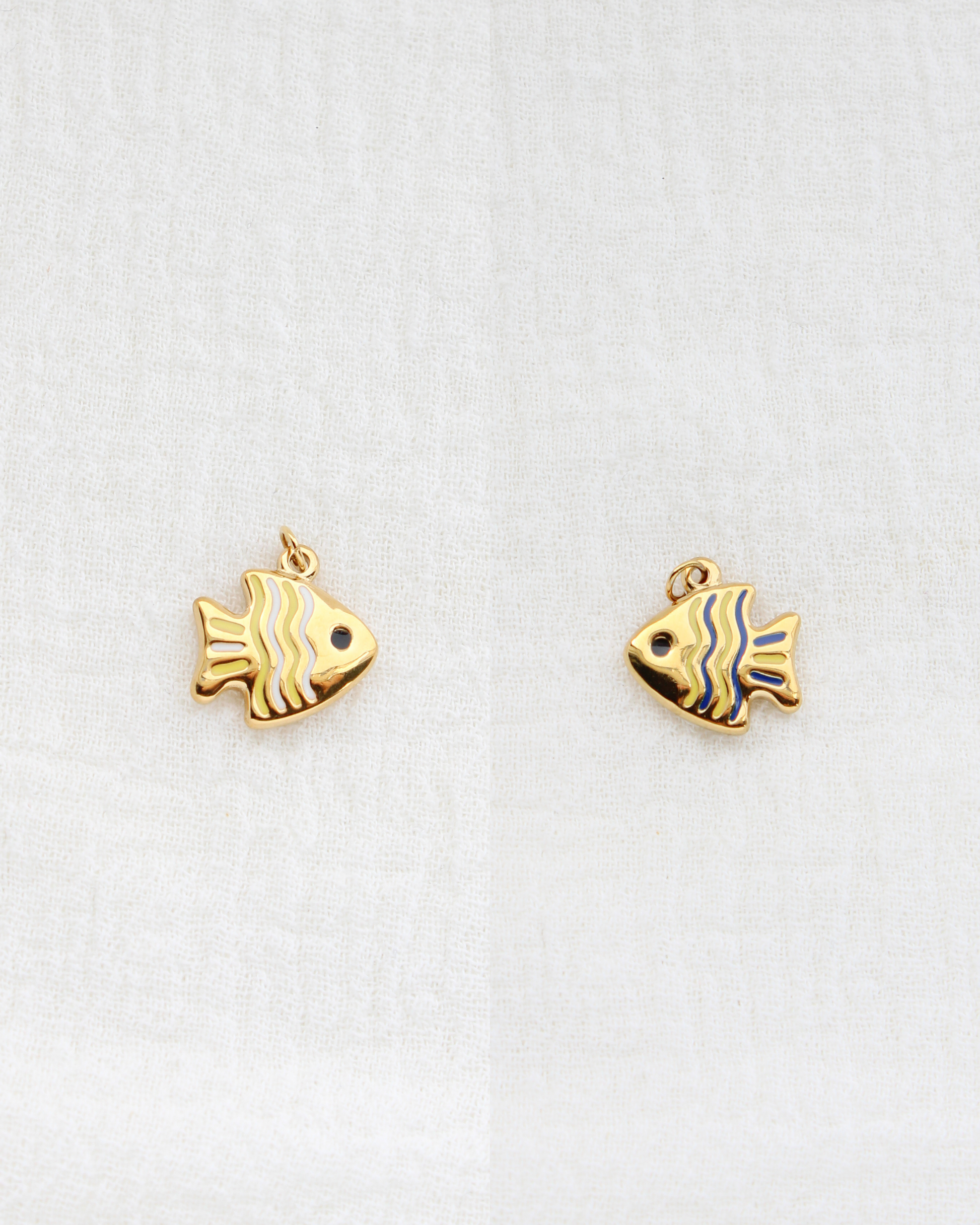 15mm Tropical Fish PVD Charm, CH443