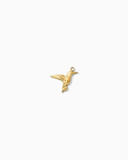 15mm Hummingbird PVD Charm, CH445