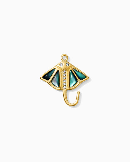 29mm Manta Ray PVD Charm, CH452