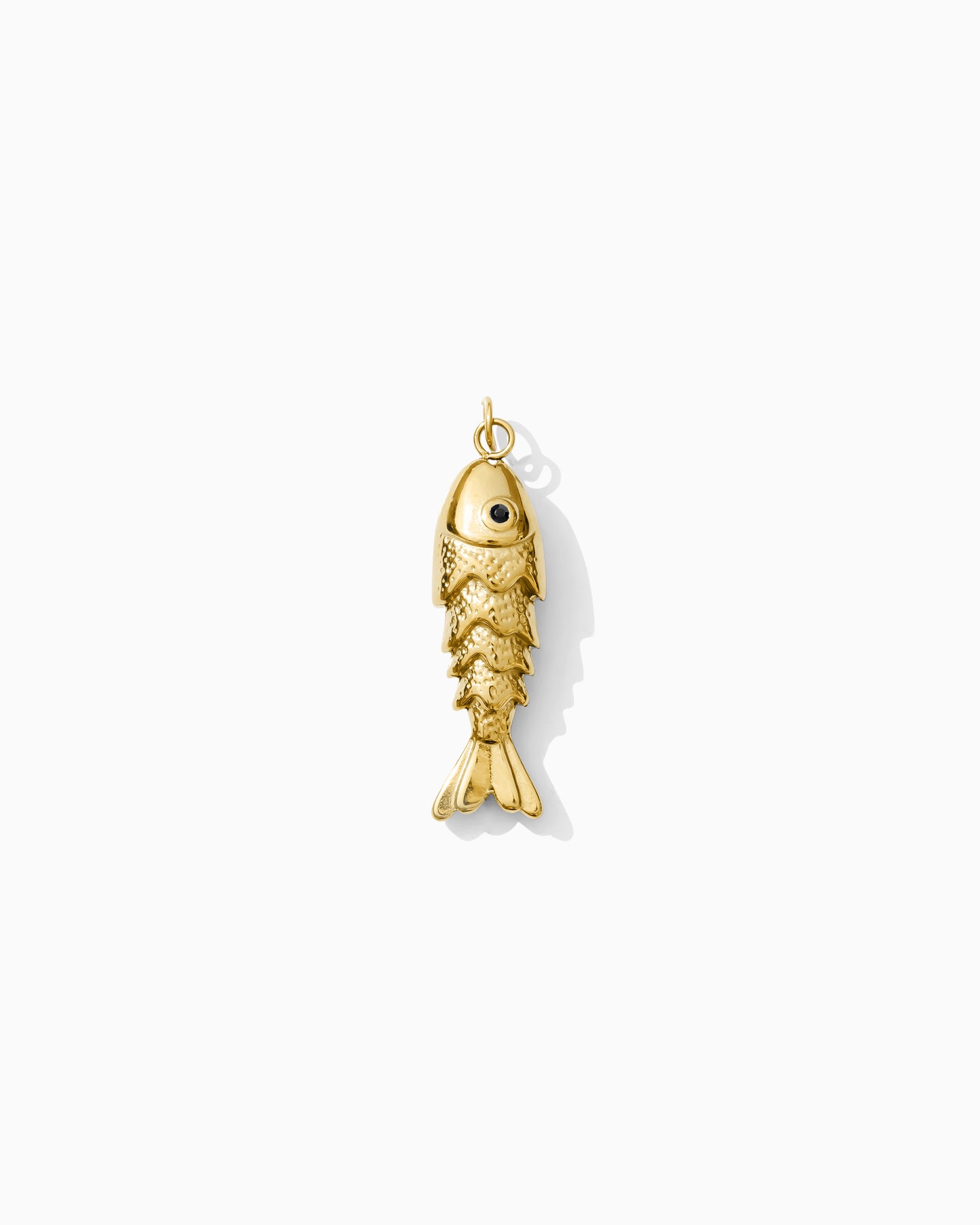 28mm Long Fish PVD Charm, CH457