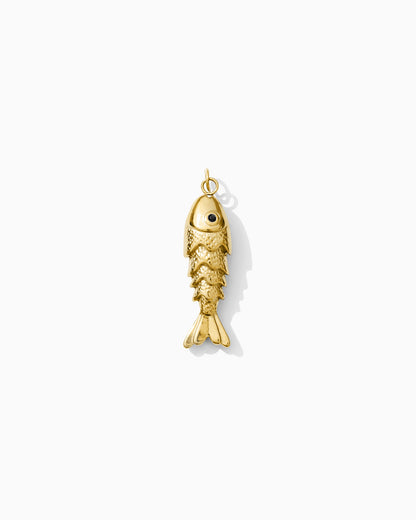 28mm Long Fish PVD Charm, CH457