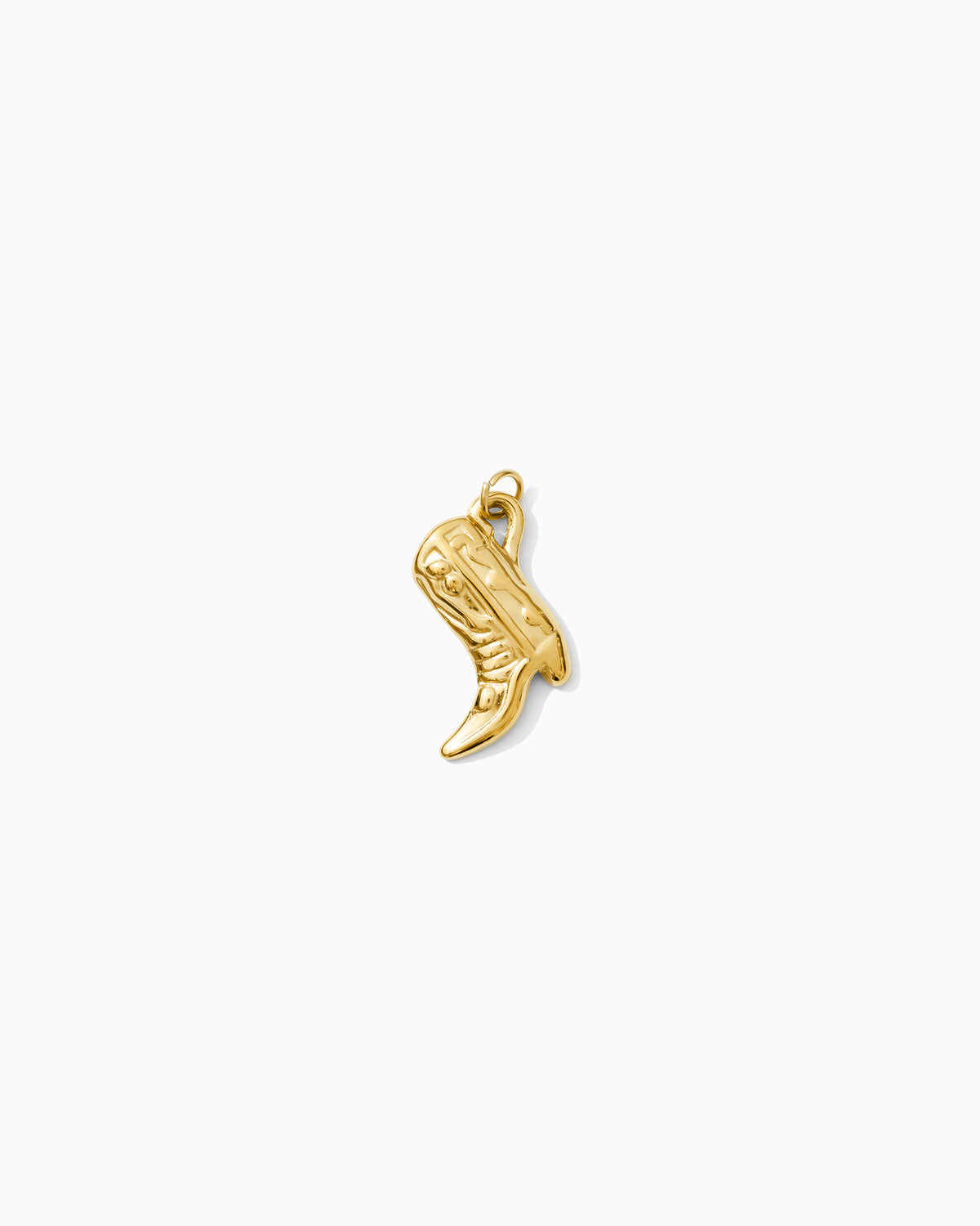 14mm Cowgirl Boot PVD Charm, CH463
