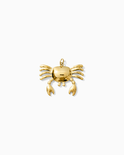 18mm Crab PVD Charm, CH464