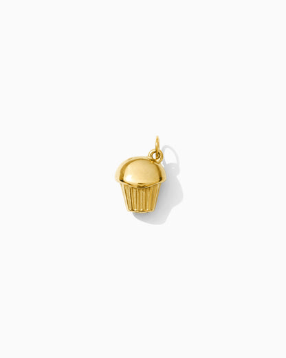 15mm Cupcake PVD Charm, CH466