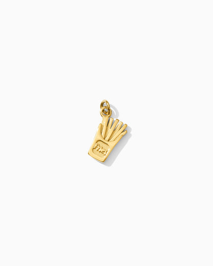 18mm Fries PVD Charm, CH467