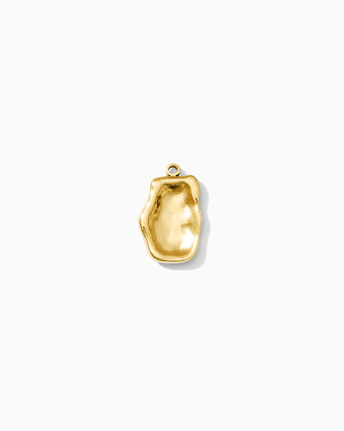 20mm Organic Rectangle PVD Charm, CH482