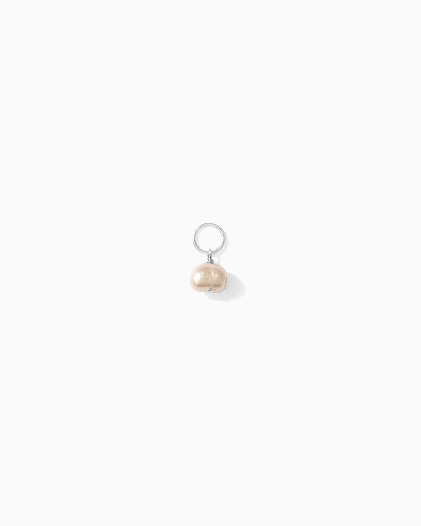 Freshwater Peach Pearl Charm, CH69