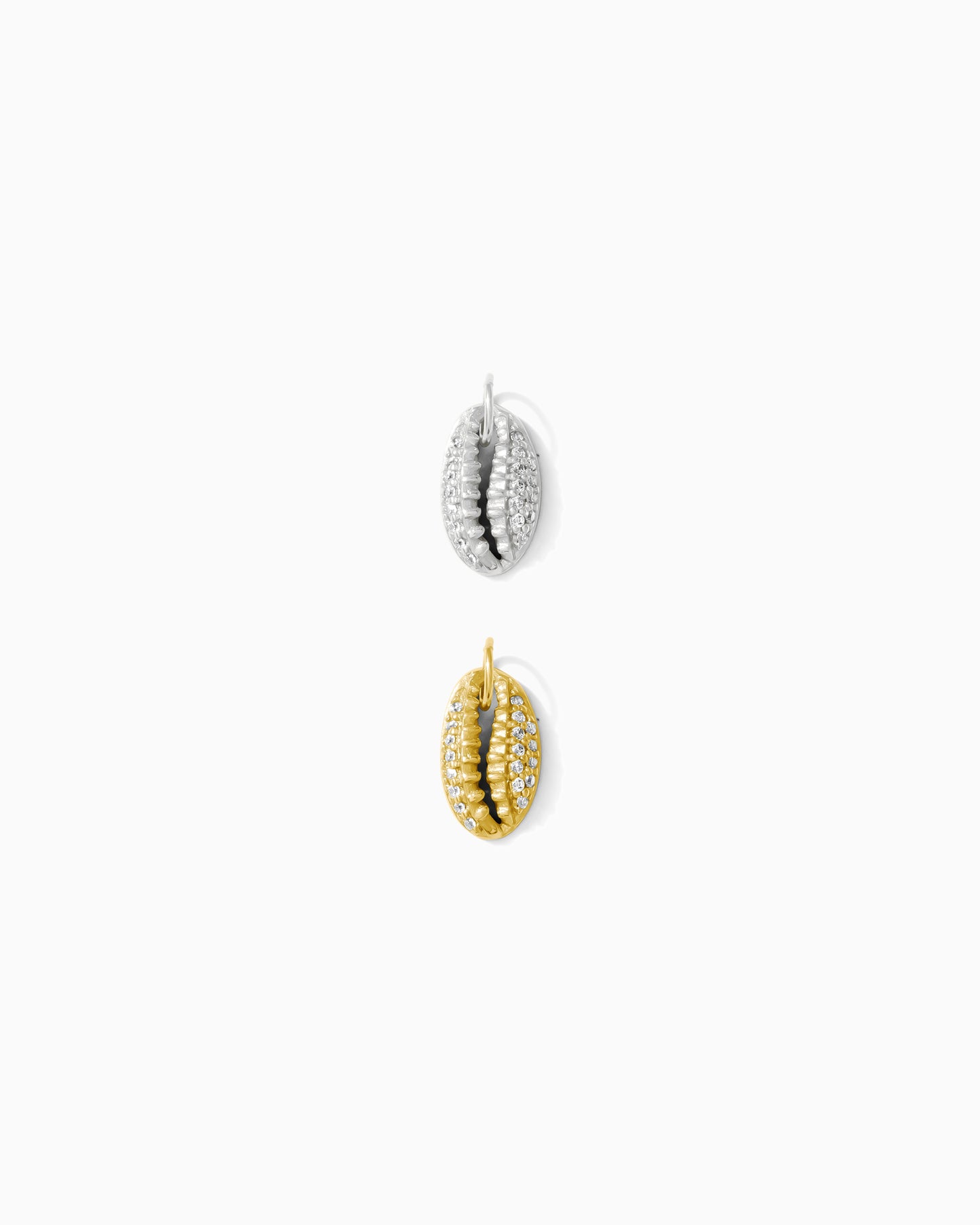 Pave Cowrie Shell Charm, CH81