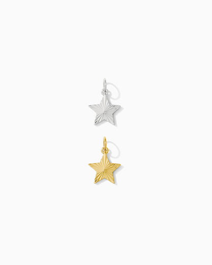 Fluted Star Charm, CH85