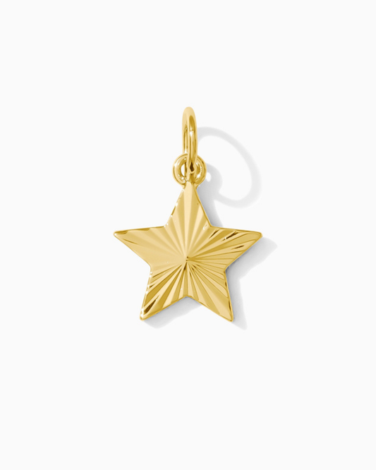 Fluted Star Charm, CH85