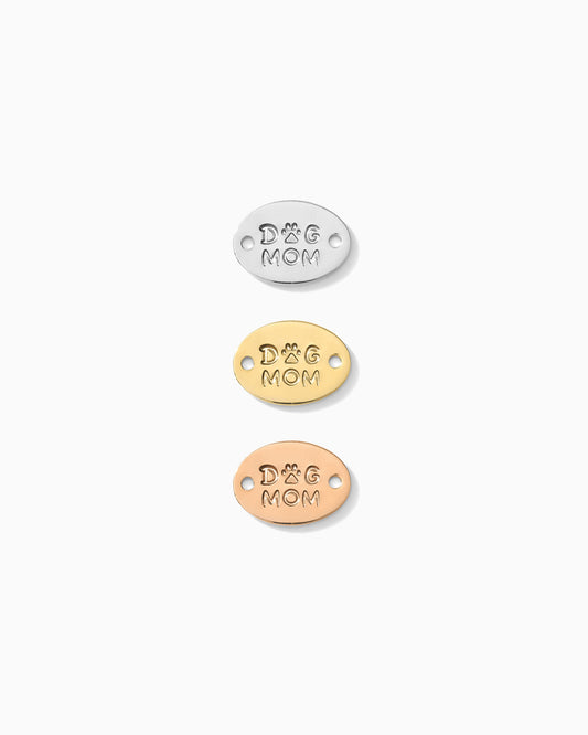 Dog Mom Oval Connector, CN01